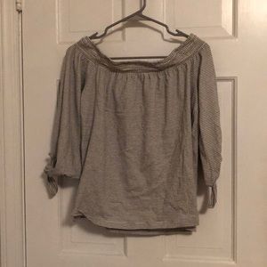 Off the shoulder top